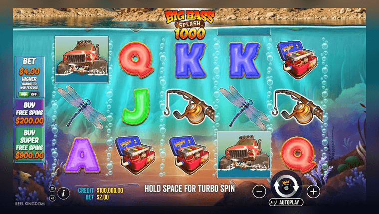 Big Bass Bonanza 1000 slot demo artwork
