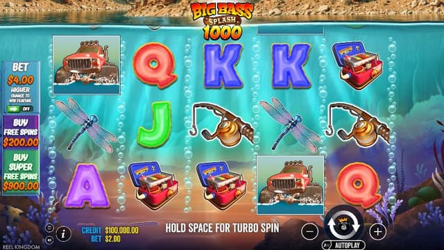 Big Bass Bonanza 1000 FS Casino