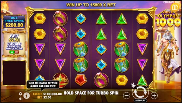 Gates of Olympus 1000 FS Casino